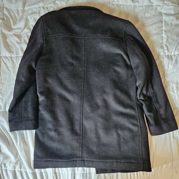 Joseph Abboud wool peacoat men's medium - Picture 2 of 4